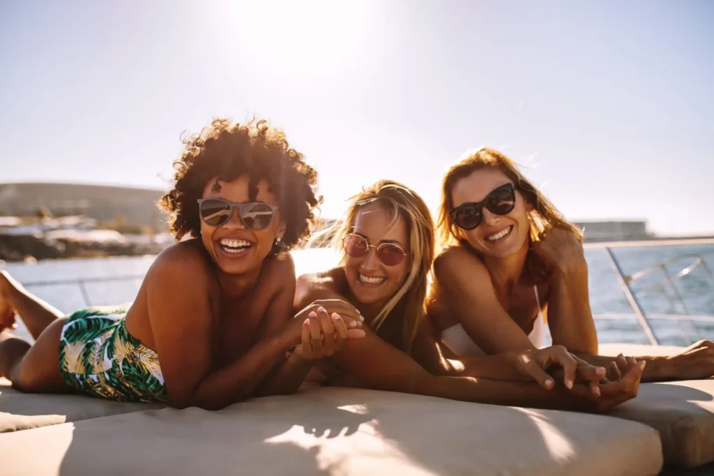 three girls
